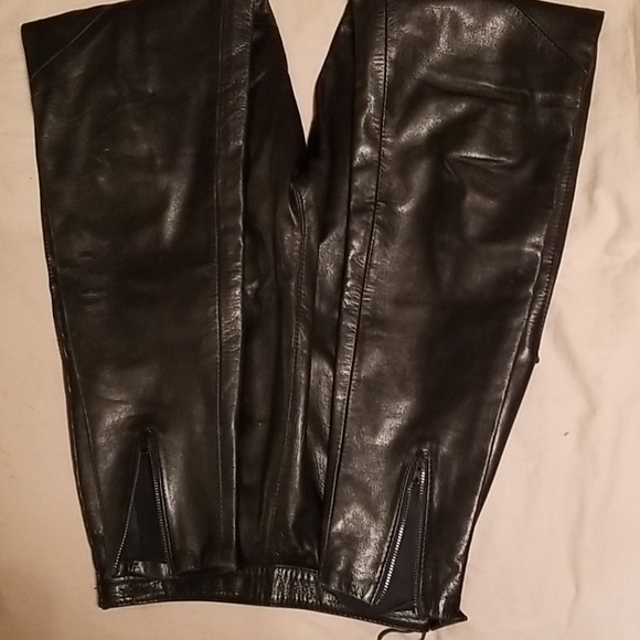 GOING OUT OF BUSINESS Rare Gerard Babin Runway Leather Pants - Picture 3 of 13